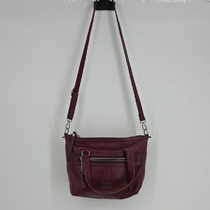 Fossil Burgundy Crossbody Bag